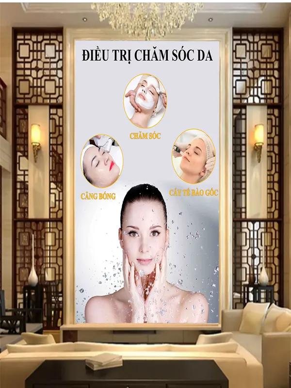 Tranh dán tường Spa-Dưỡng sinh đông y mới nhất tháng 3 năm 2024