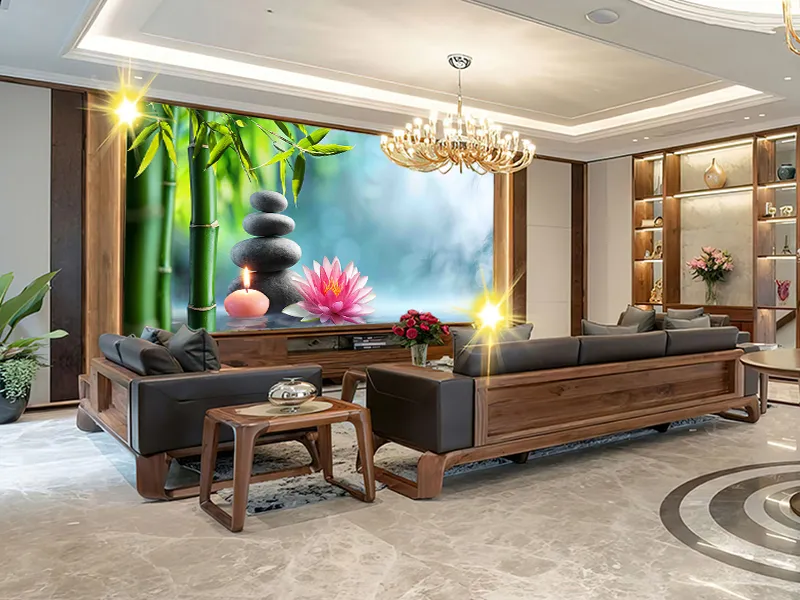 Tranh dán tường Spa-Dưỡng sinh đông y mới nhất tháng 3 năm 2024