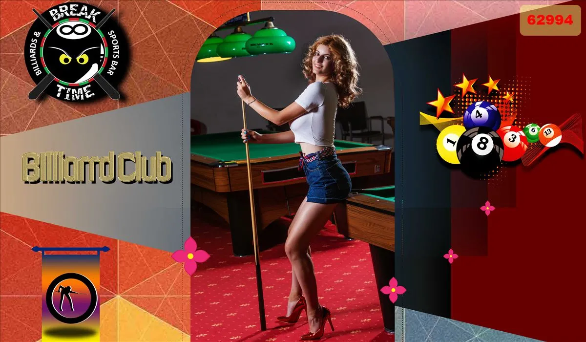 Bộ sưu tập tranh dán tường quán bida(Billiards) mới nhất 2024 -phần 1