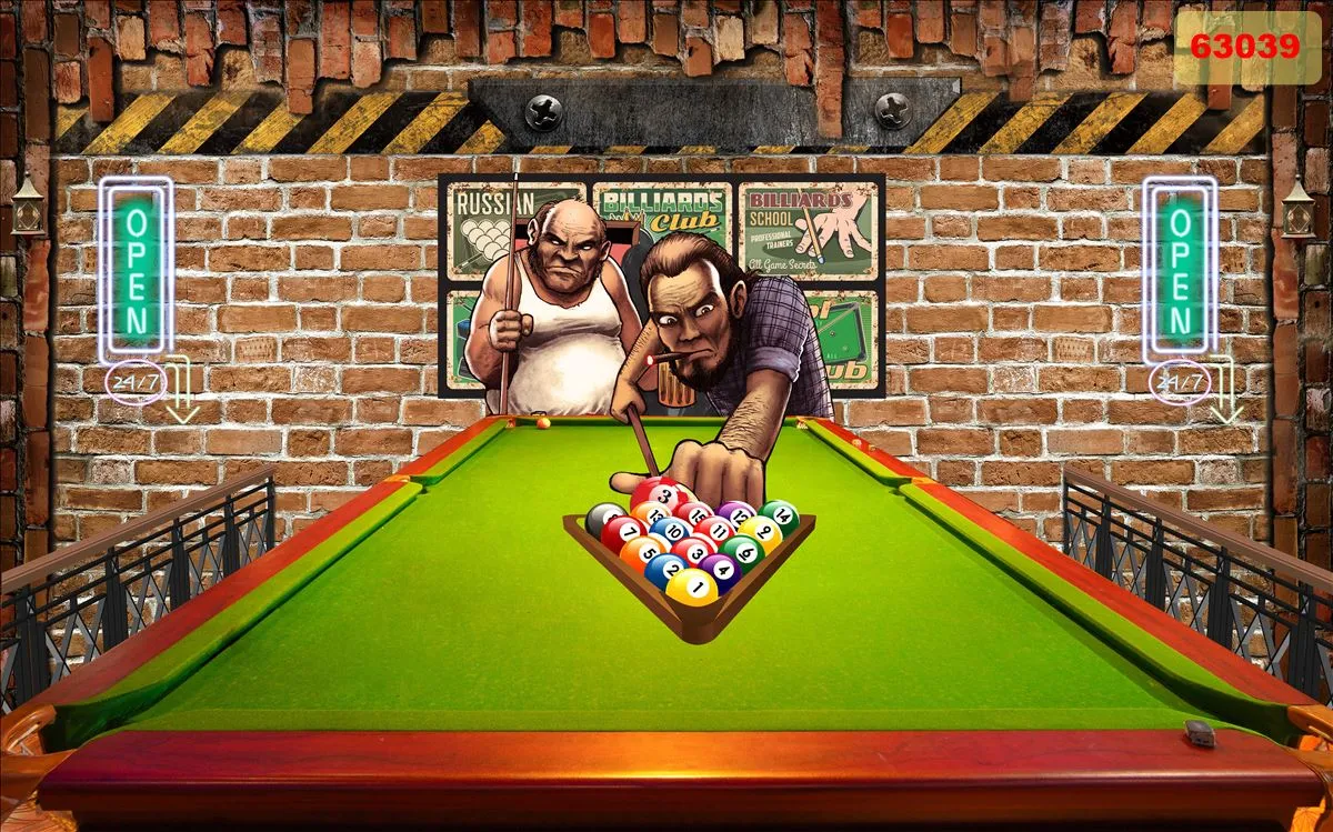 Bộ sưu tập tranh dán tường quán bida(Billiards) mới nhất 2024 -phần 1