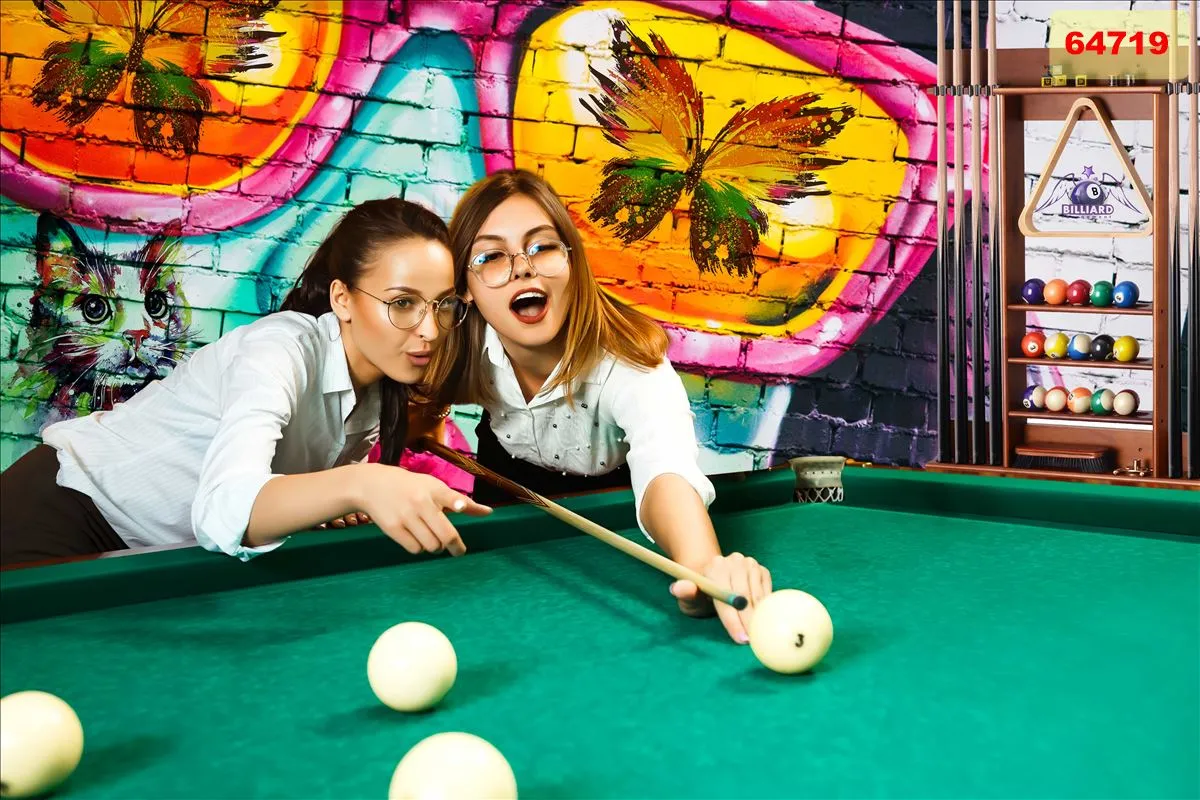 Bộ sưu tập tranh dán tường quán bida(Billiards) mới nhất 2024 -phần 1