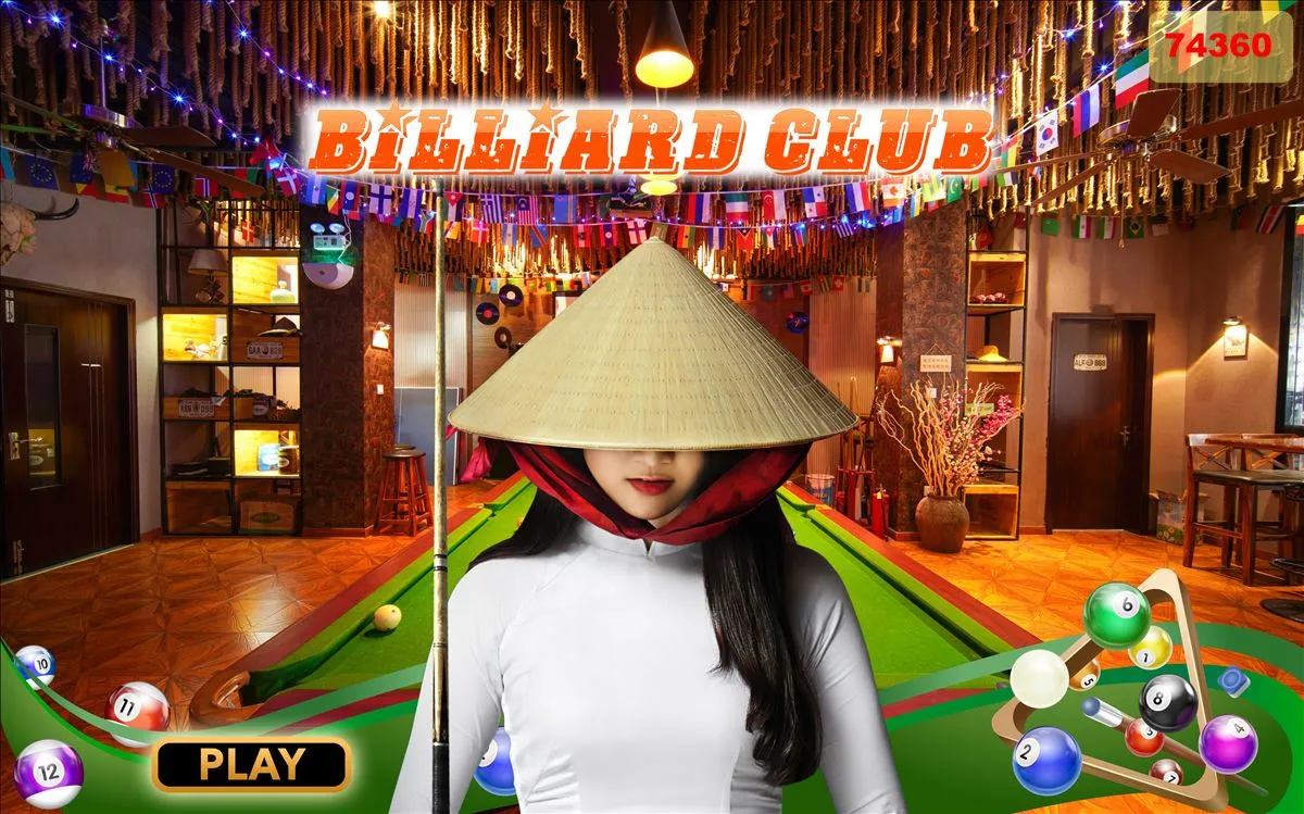 Bộ sưu tập tranh dán tường quán bida(Billiards) mới nhất 2024 -phần 1