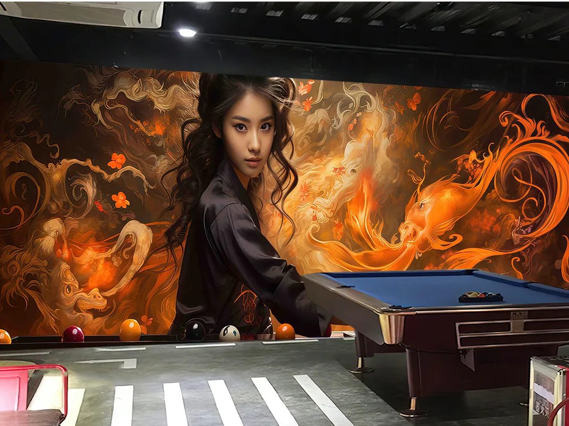 Bộ sưu tập tranh dán tường quán bida(Billiards) mới nhất 2024 -phần 2