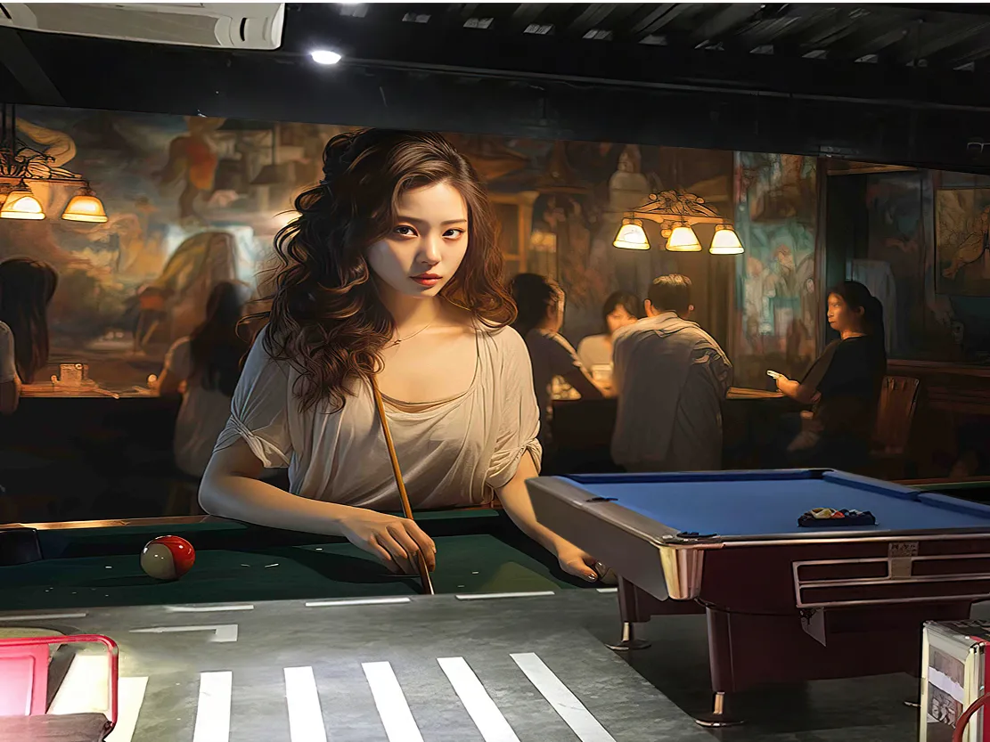 Bộ sưu tập tranh dán tường quán bida(Billiards) mới nhất 2024 -phần 2