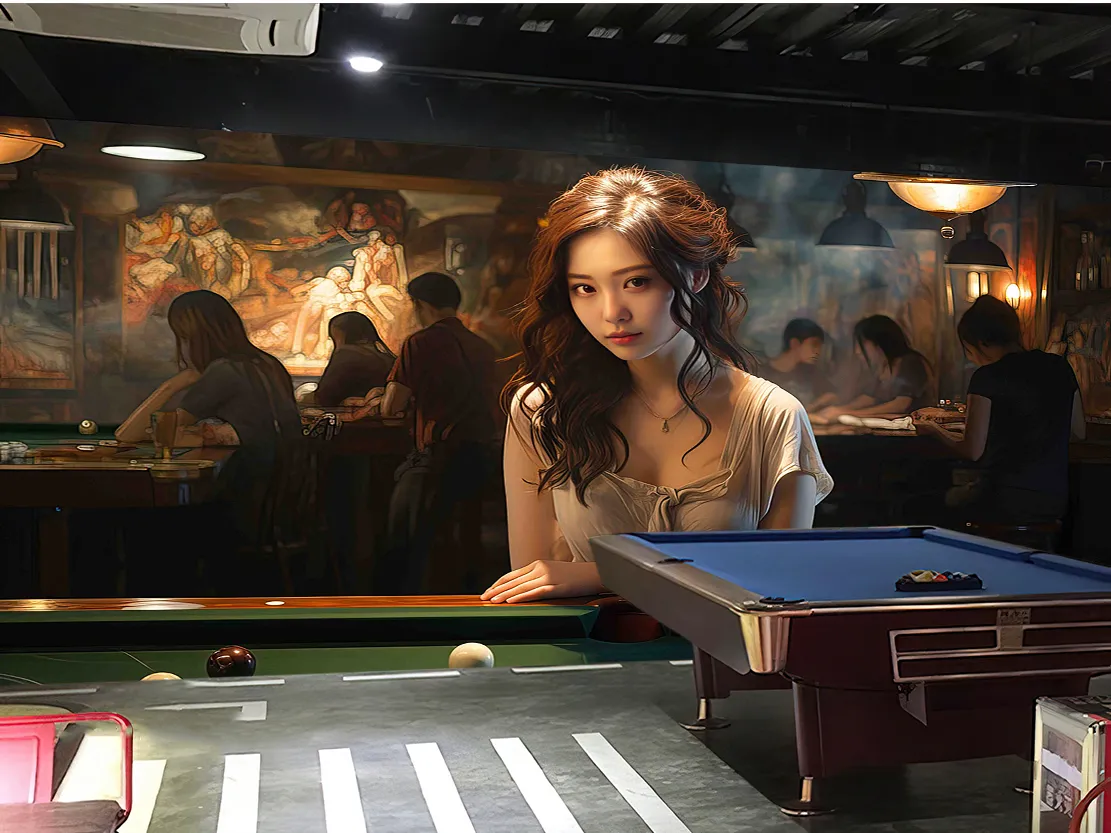 Bộ sưu tập tranh dán tường quán bida(Billiards) mới nhất 2024 -phần 2