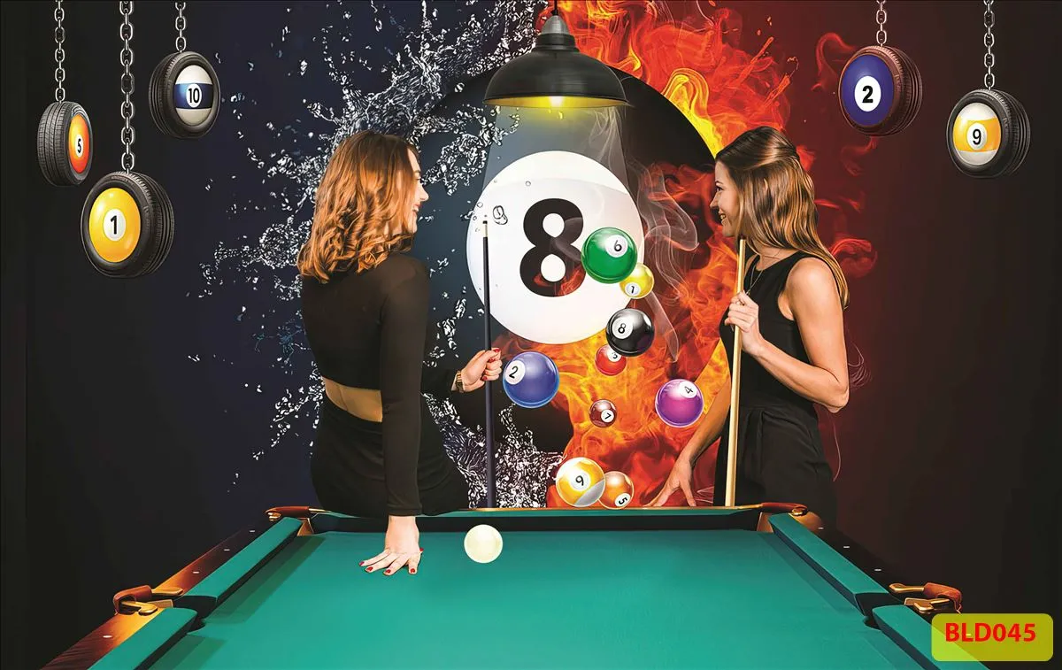 Bộ sưu tập tranh dán tường quán bida(Billiards) mới nhất 2024 -phần 2