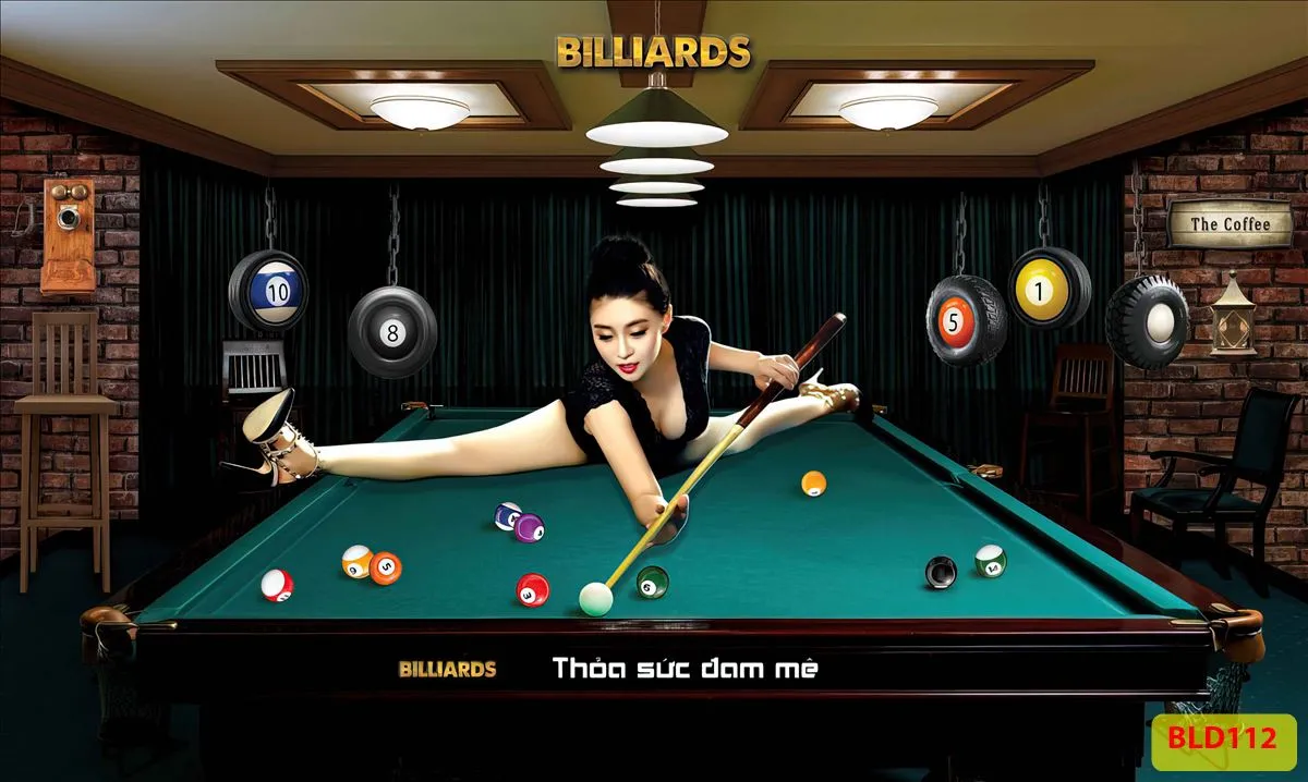 Bộ sưu tập tranh dán tường quán bida(Billiards) mới nhất 2024 -phần 2