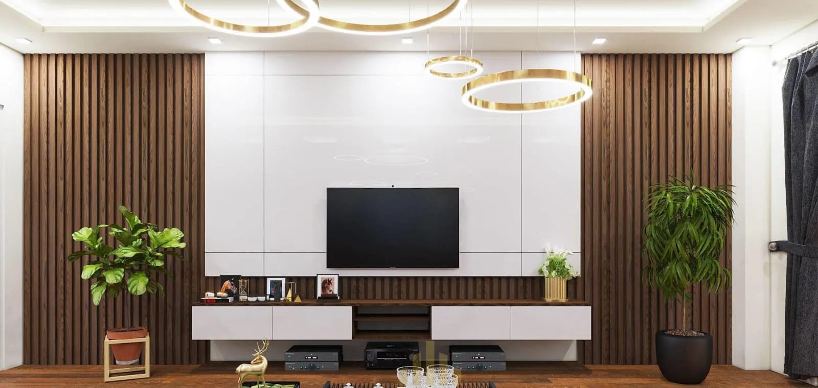 Mẫu vách lam sóng pvc nano đẹp mới nhất