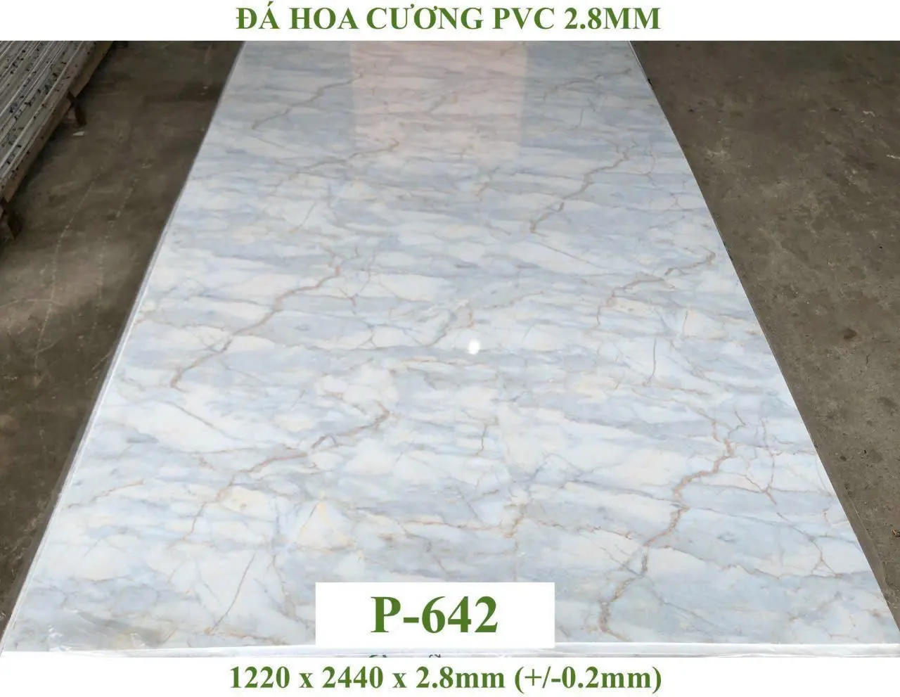 Mẫu PVC TGI cao cấp dày 2,8mm