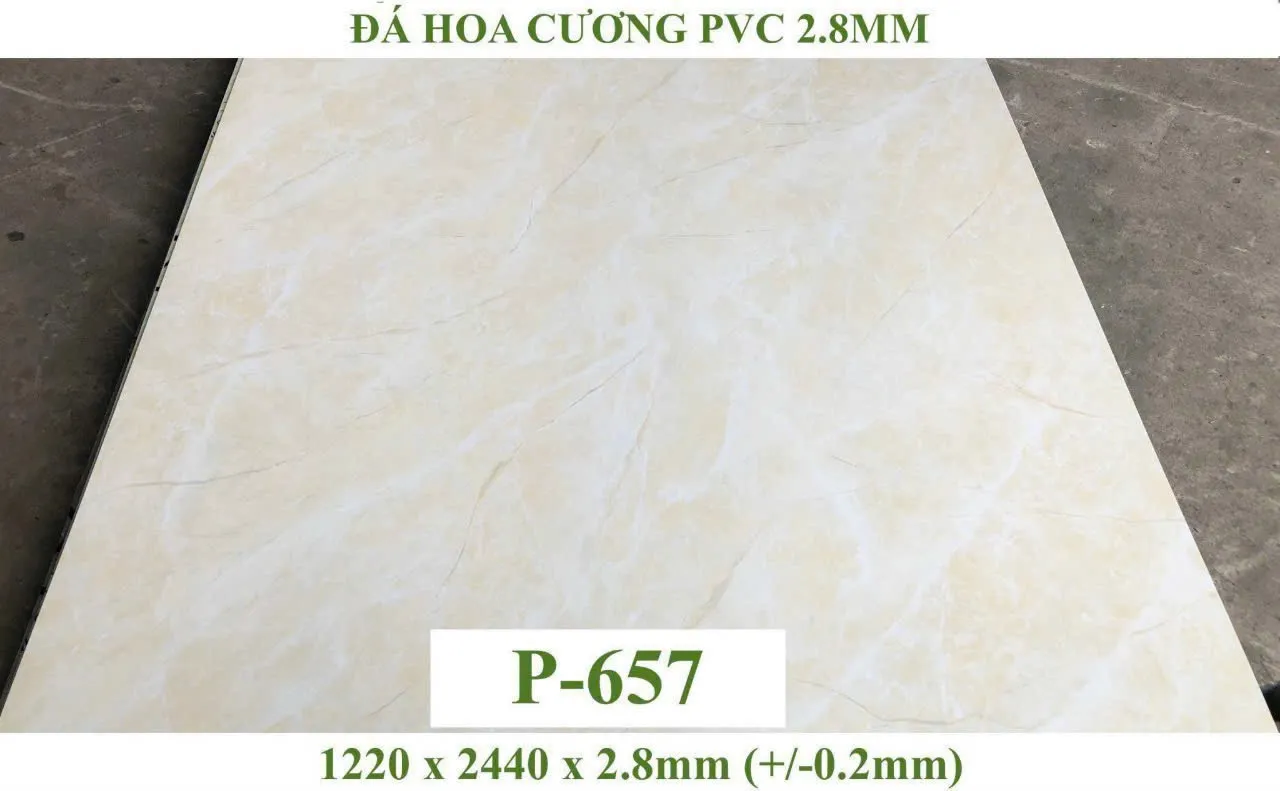 Mẫu PVC TGI cao cấp dày 2,8mm