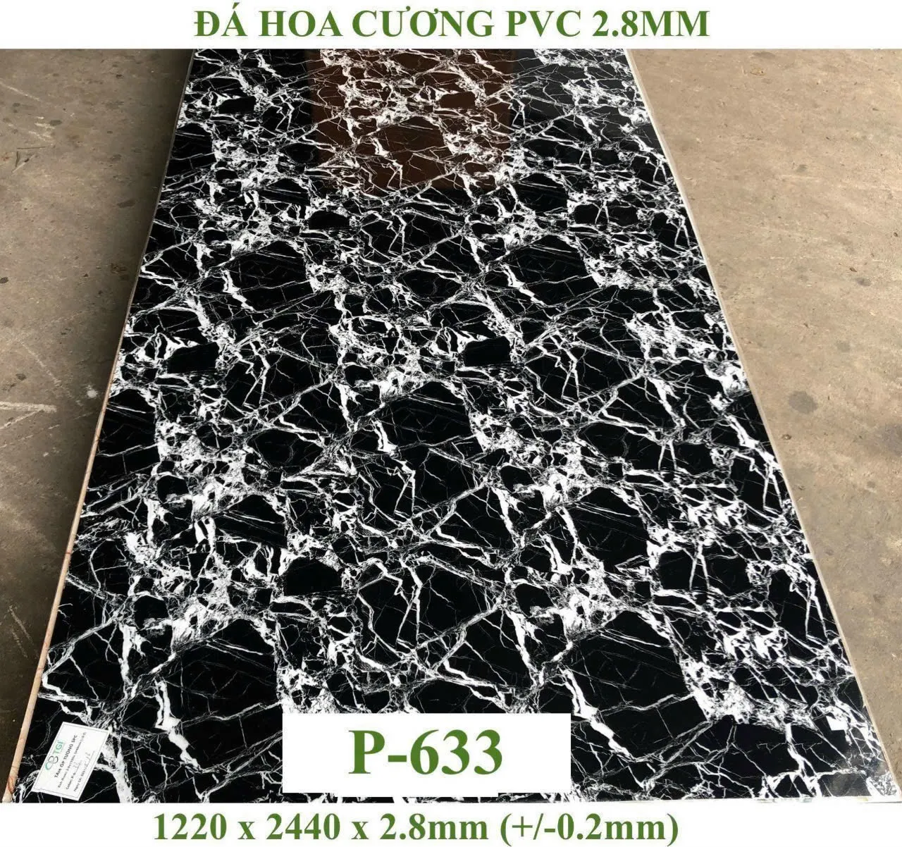 Mẫu PVC TGI cao cấp dày 2,8mm