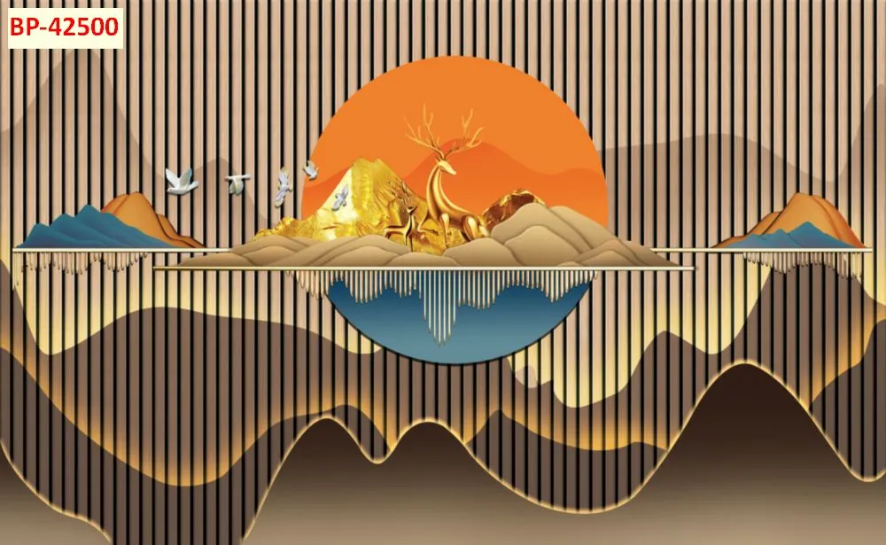 Mẫu tranh lam sóng 2026 đẹp phần 1