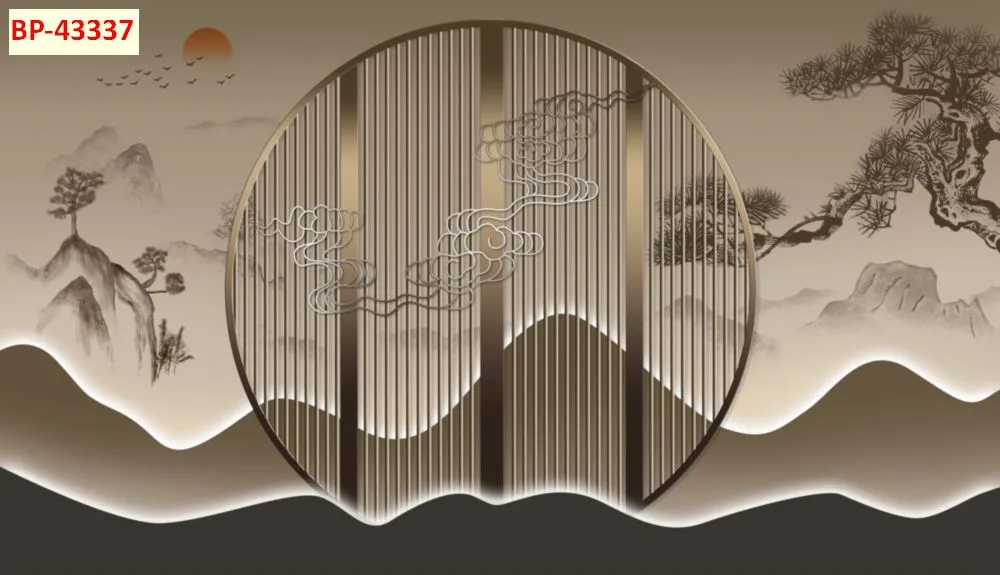 Mẫu tranh lam sóng 2026 đẹp phần 1