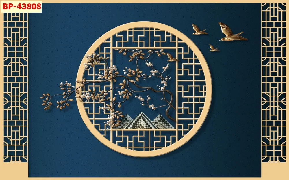 Mẫu tranh lam sóng 2026 đẹp phần 1