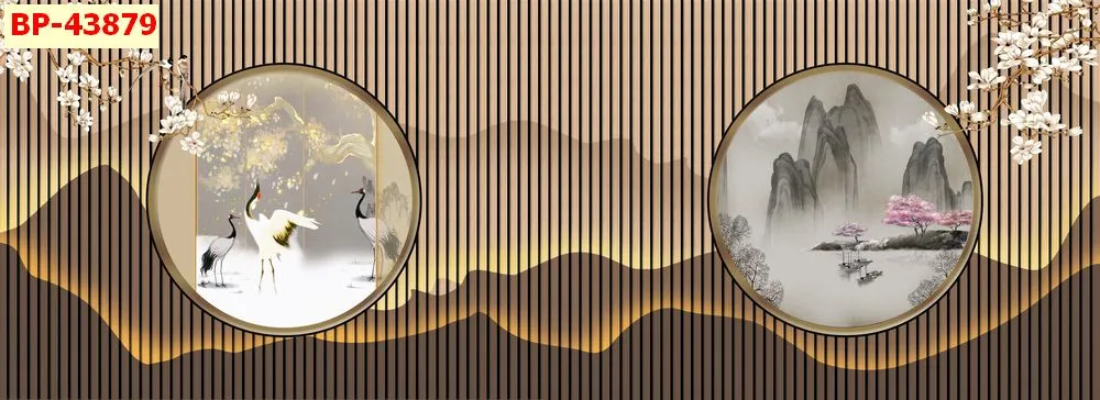 Mẫu tranh lam sóng 2026 đẹp phần 1