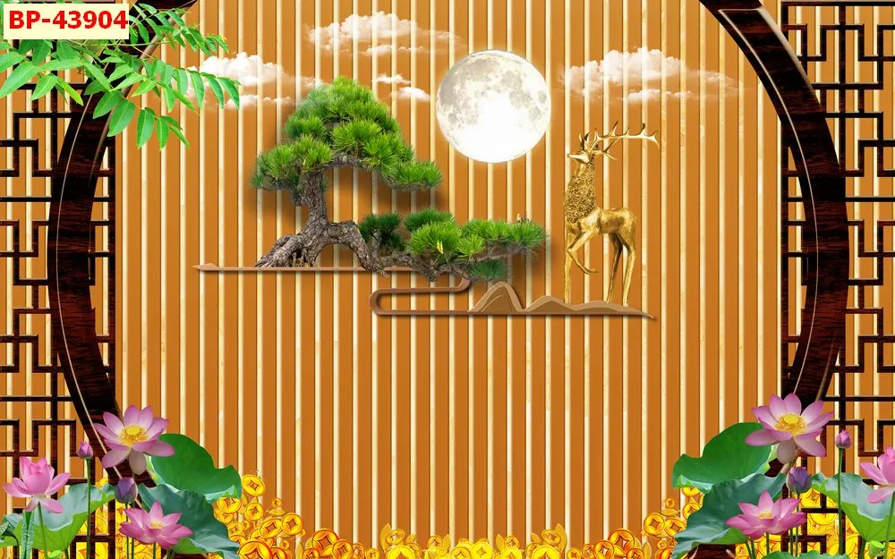 Mẫu tranh lam sóng 2026 đẹp phần 1