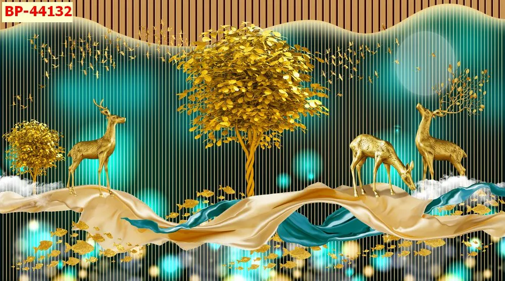 Mẫu tranh lam sóng 2026 đẹp phần 1