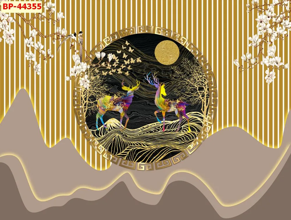 Mẫu tranh lam sóng 2026 đẹp phần 1