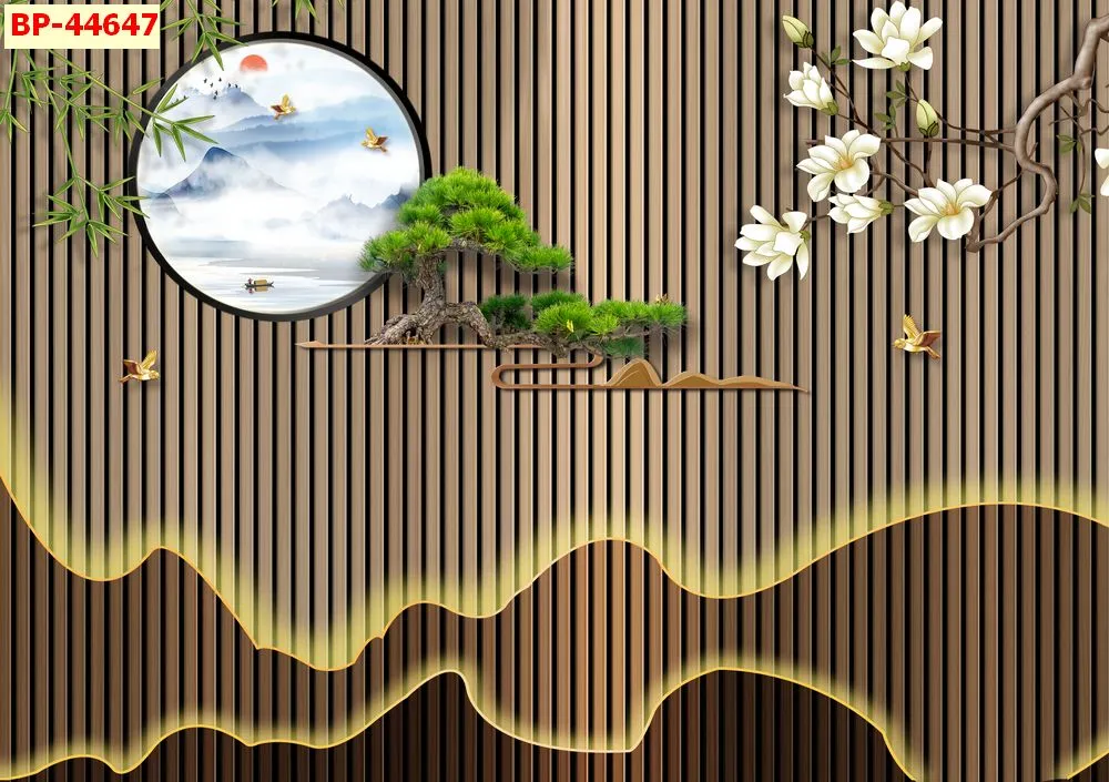 Mẫu tranh lam sóng 2026 đẹp phần 1