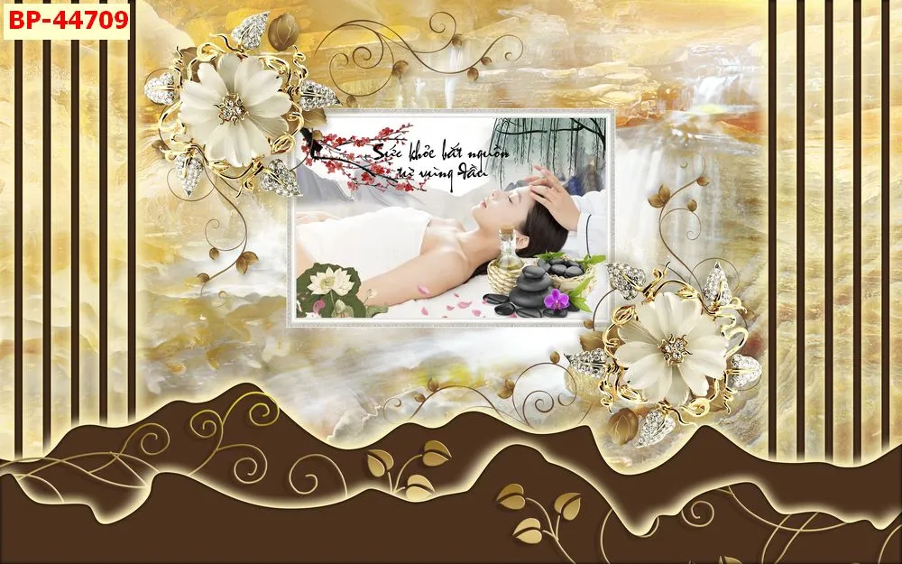 Mẫu tranh lam sóng 2026 đẹp phần 1