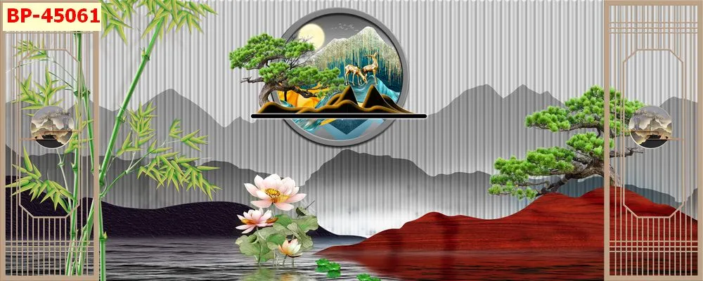 Mẫu tranh lam sóng 2026 đẹp phần 1