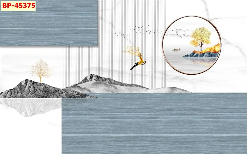 Mẫu tranh lam sóng 2026 đẹp phần 1