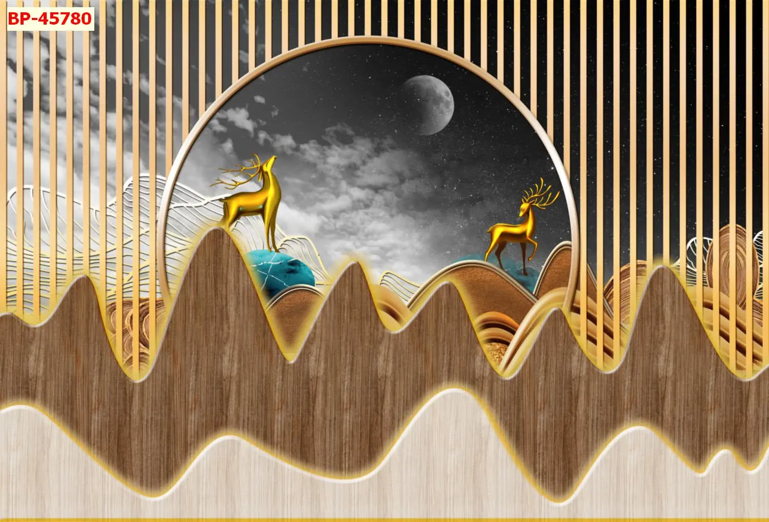 Mẫu tranh lam sóng 2026 đẹp phần 1