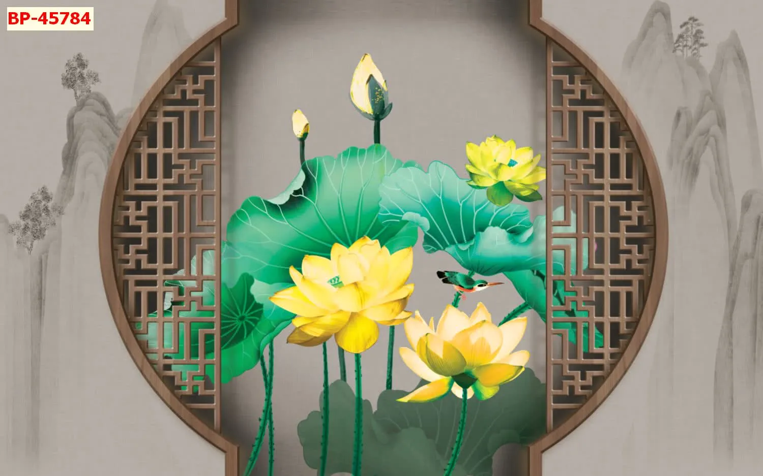 Mẫu tranh lam sóng 2026 đẹp phần 1