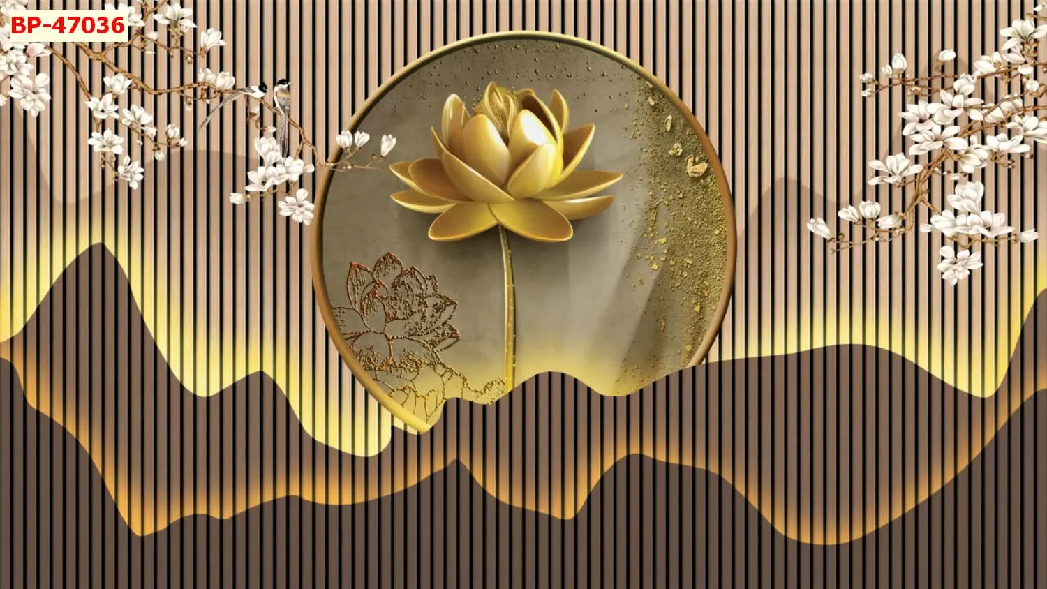 Mẫu tranh lam sóng 2026 đẹp phần 1