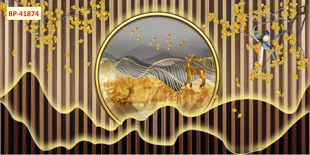 Mẫu tranh lam sóng 2026 đẹp phần 1