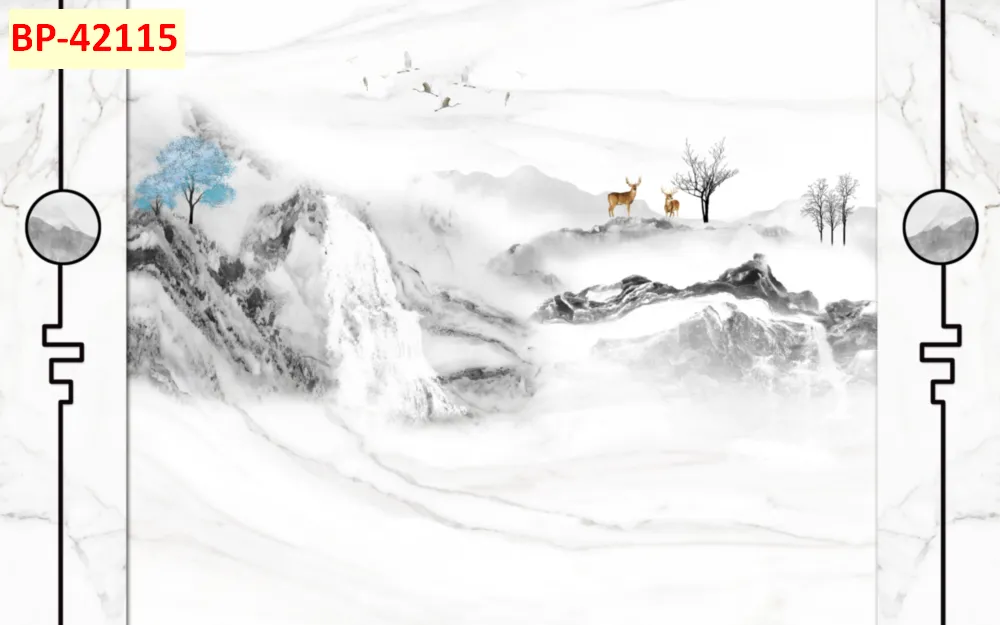 Mẫu tranh lam sóng 2026 đẹp phần 1