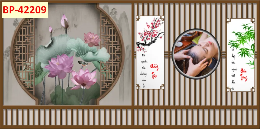 Mẫu tranh lam sóng 2026 đẹp phần 1