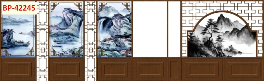 Mẫu tranh lam sóng 2026 đẹp phần 1