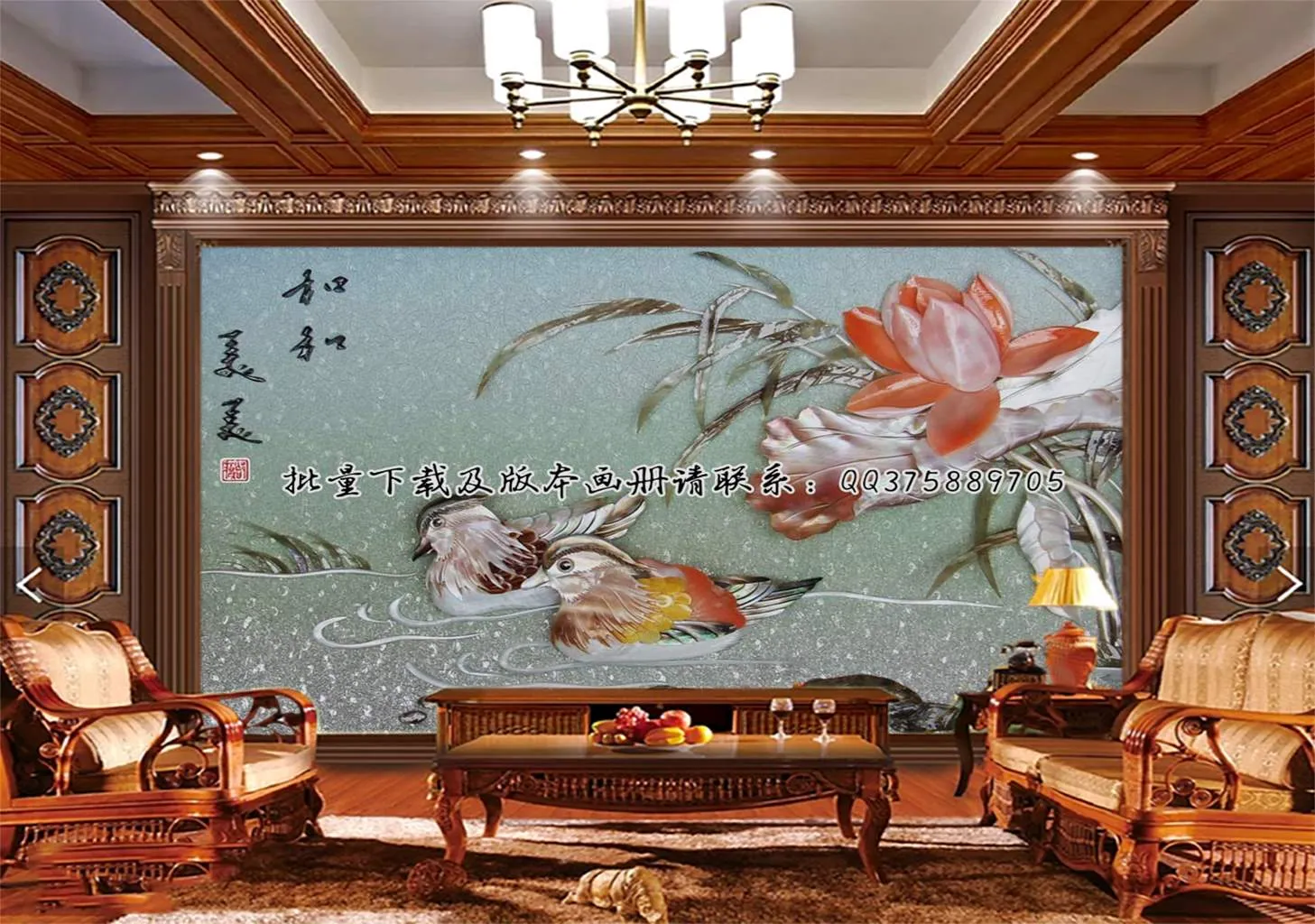 Tranh dán tường giả ngọc